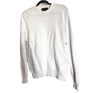 Vintage Lake Harmony Rowing Club Men’s White Fisherman’s Sweater XL Made In USA